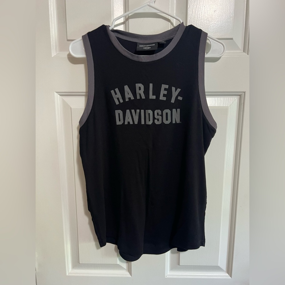 Harley Davidson Tank- Black